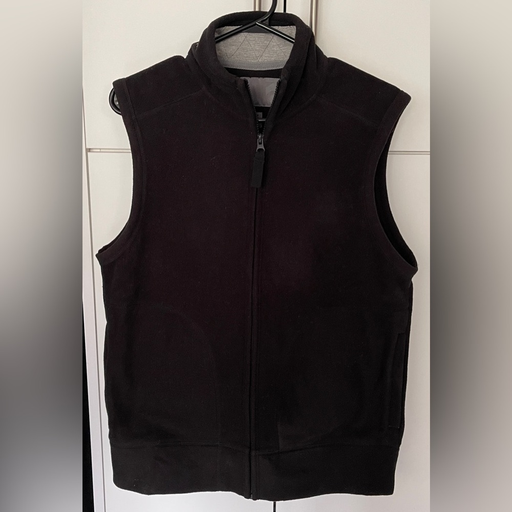 Men’s Basics - Black Vest, Black Long Sleeve Tee, White Undershirt